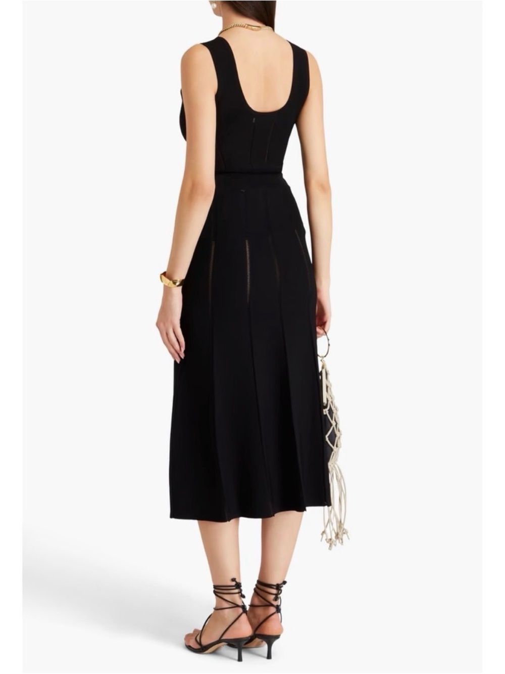 Zimmermann Black Knitted Midi Skirt - Picture 2 of 6